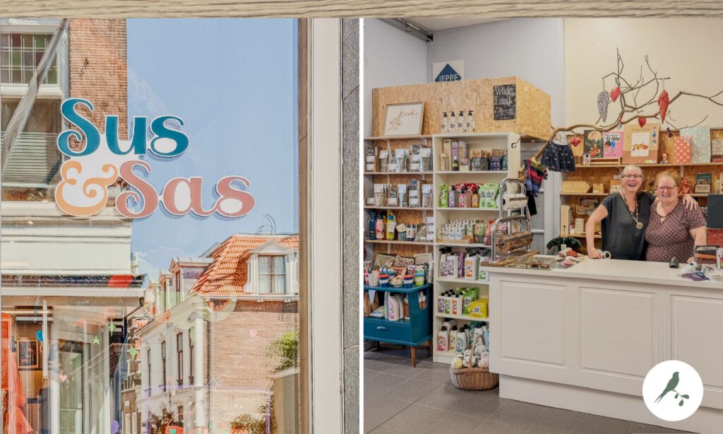 Duurzaam shoppen met kinderen in Deventer bij Sus en Sas