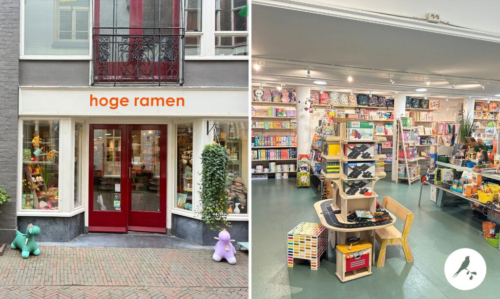 Hoge ramen, kitch en design, voor de leukste interieur spullen, kleding, speelgoed in historisch pand in Deventer 