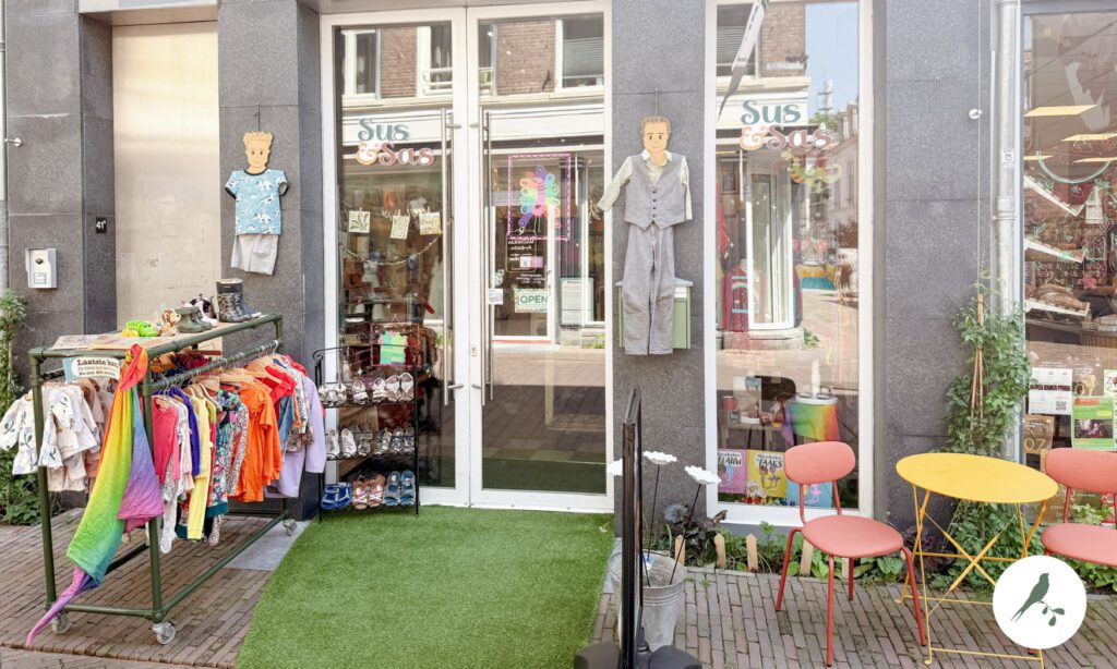 Duurzaam shoppen met kinderen in Deventer bij Sus en Sas
