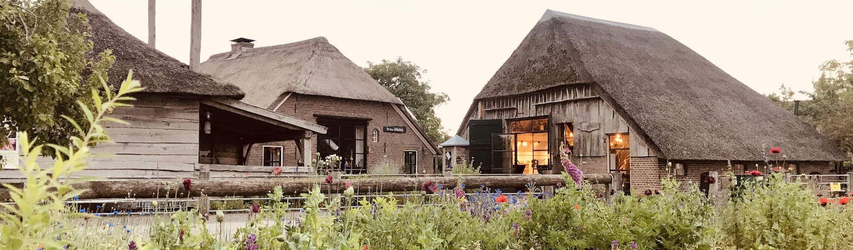 Boerderij de Kleine Wildenberg buitenlocatie natuur groen inspirende vergaderlocatie vergaderen in het groep teamdag teambuiling regio deventer